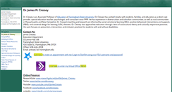 Desktop Screenshot of jamescressey.com